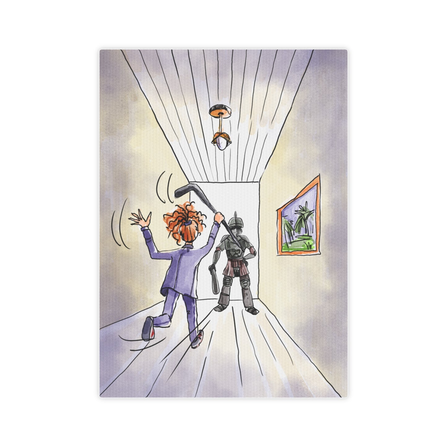 Artwork Canvas - Granny Ball "Intruder"