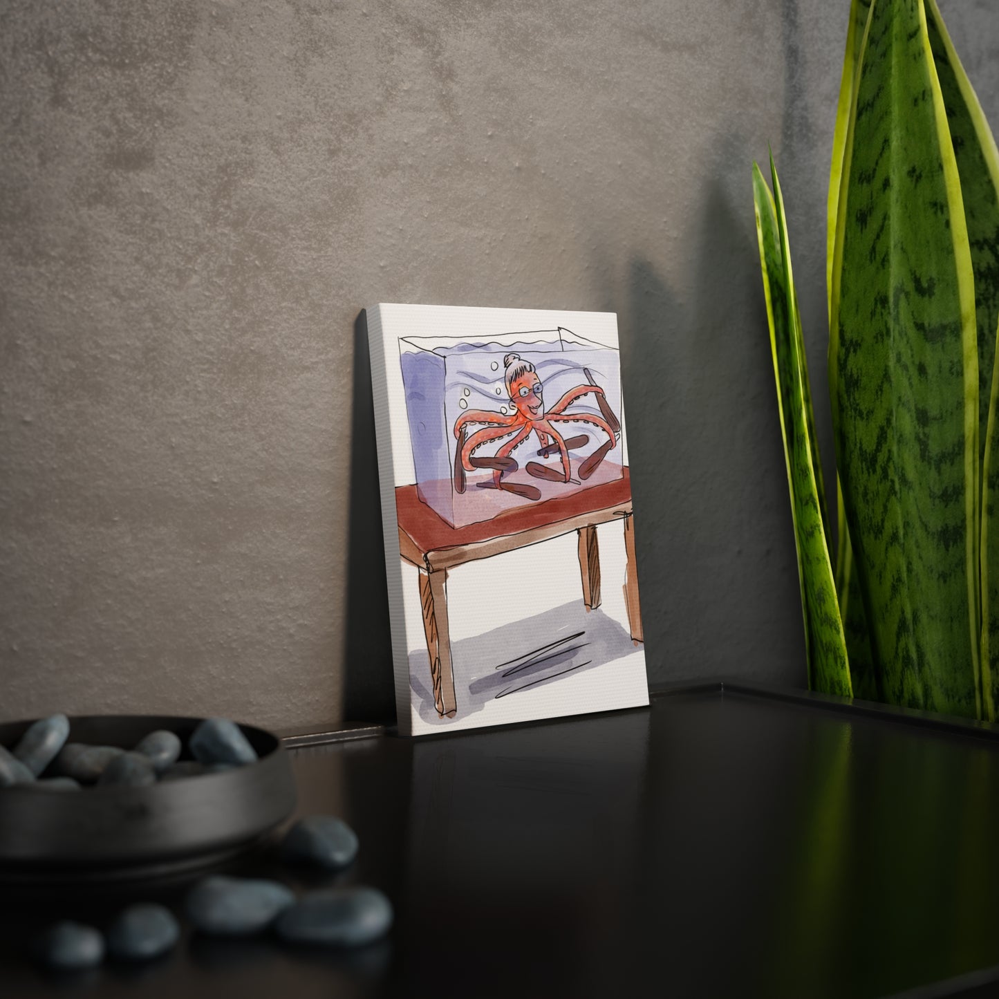 Artwork Canvas - Granny Ball "OctoGran"
