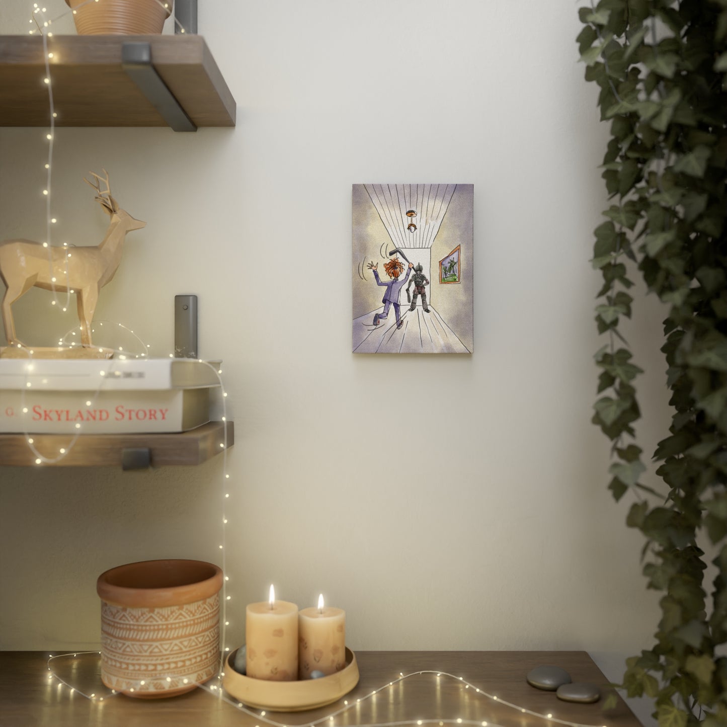Artwork Canvas - Granny Ball "Intruder"
