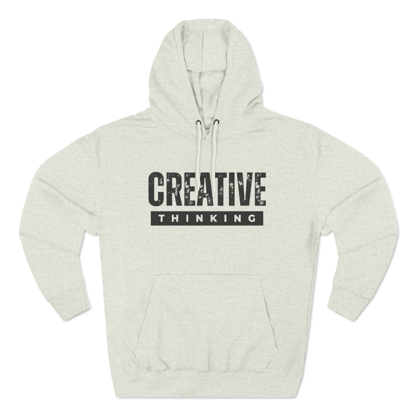 Men's Three-Panel Fleece Hoodie