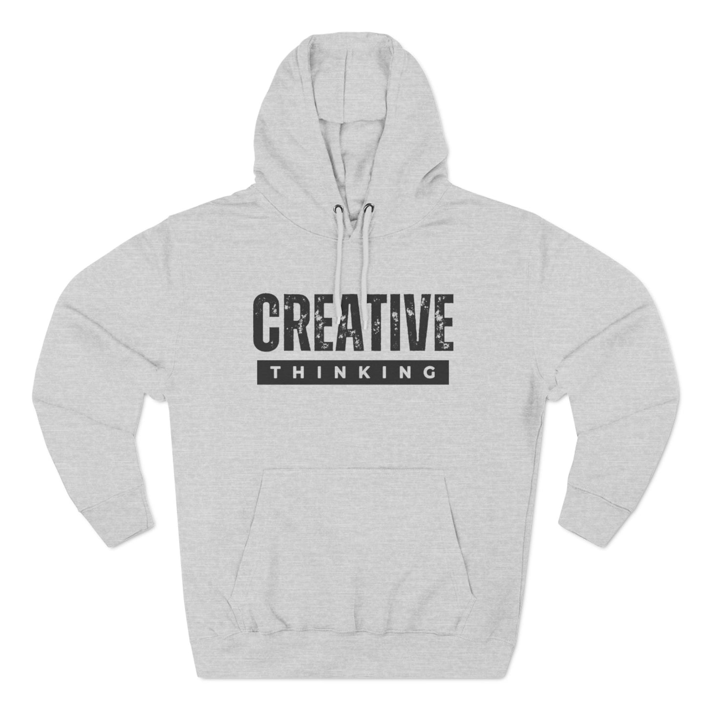 Men's Three-Panel Fleece Hoodie